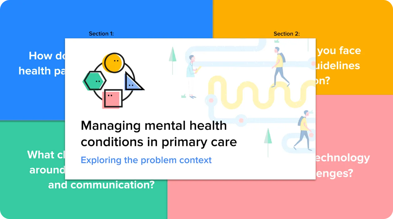 Stimulus slides used in the research interviews